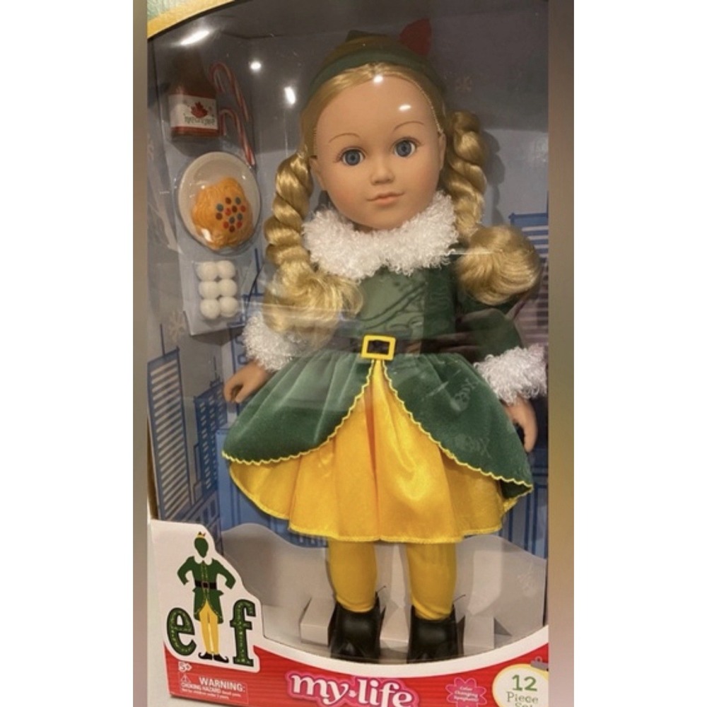 My Life‎ As Elf 18-Inch Posable Doll, Blonde Hair & Blue Eyes, New